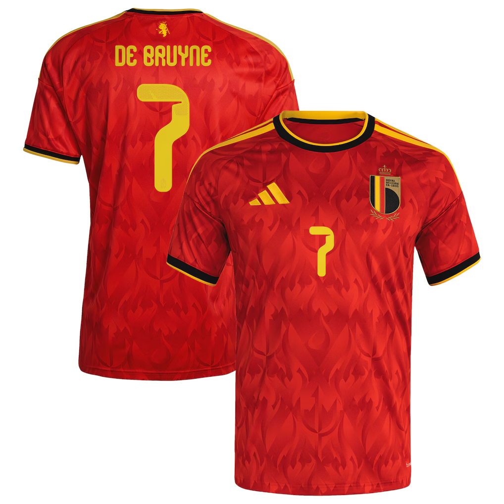De Bruyne Belgium Jersey