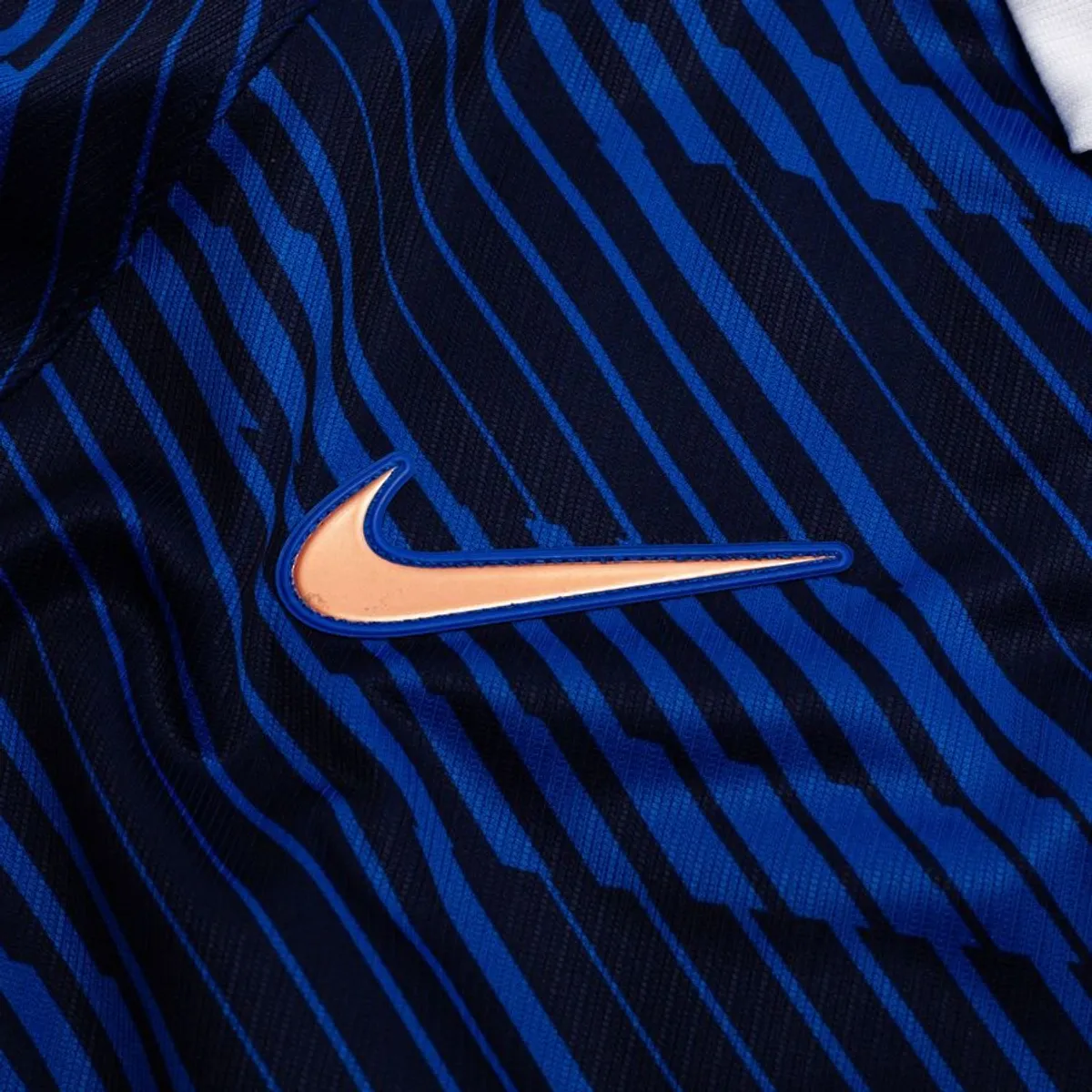 Men's Mbappé France Home Shirt 2026 – Midnight Blue Polo Collar Football Fan Jersey #10