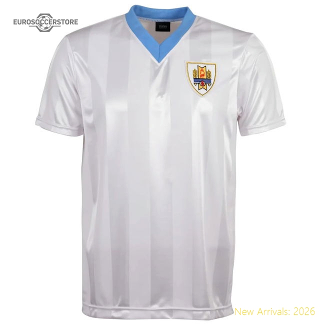 Uruguay 1986 World Cup Retro Football Shirt-Football Shirts Shop