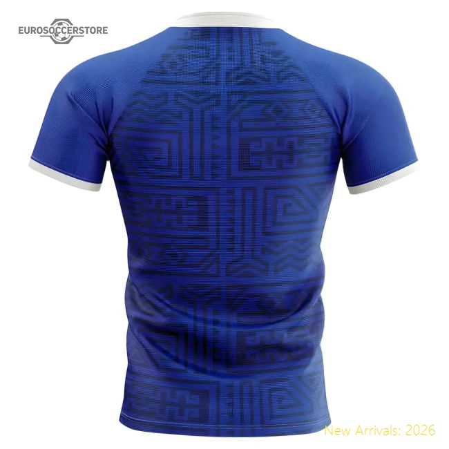 2025-2026 Samoa Home Concept Rugby Shirt-Football Shirts Shop