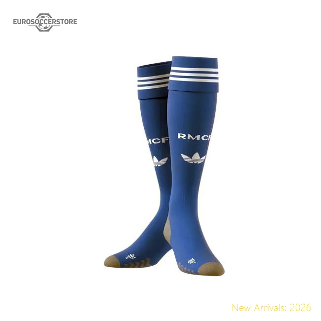 2025-2026 Real Madrid Third Socks (Blue)-Football Shirts Shop