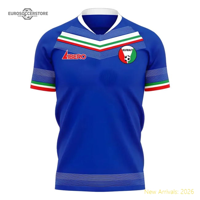 Kuwait 2025-2026 Home Concept Football Kit (Libero) - Baby-Football Shirts Shop