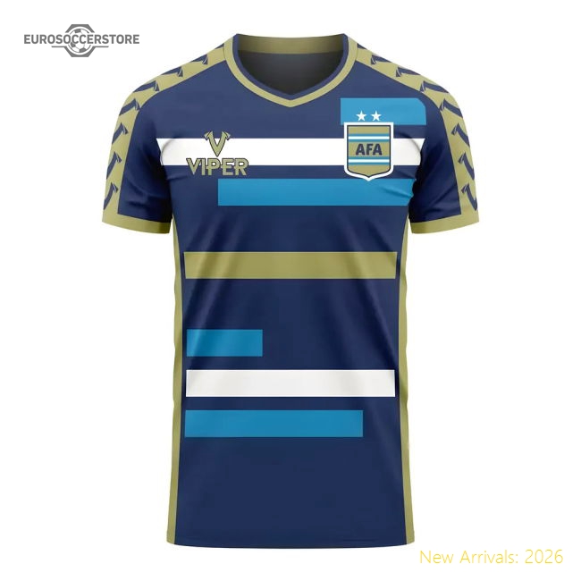 Argentina 2025-2026 Away Concept Football Kit (Viper)-Football Shirts Shop