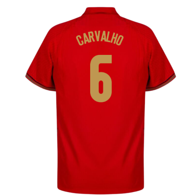 2020-2021 Portugal Home Shirt (CARVALHO 6)-Football Shirts Shop