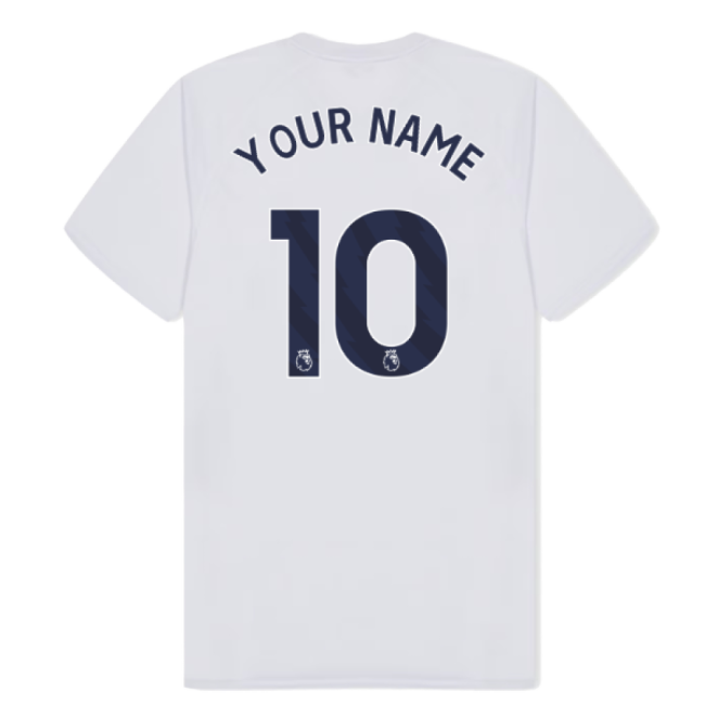 Tottenham Hotspur Poly T-shirt (White) (Your Name)-Football Shirts Shop
