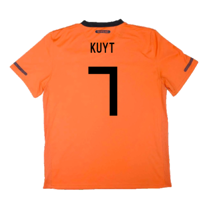 Holland 2010-11 Home Shirt (3xl) ((Very Good) 3XL) (Kuyt 7)-Football Shirts Shop