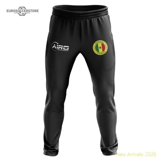 Senegal Concept Football Training Pants (Black)-Football Shirts Shop