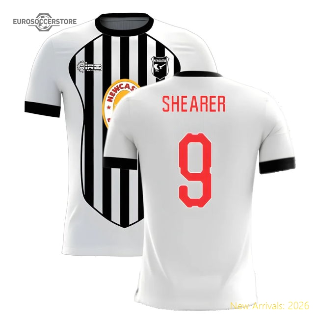 Newcastle 2025-2026 Home Concept Football Kit (Airo) (SHEARER 9)-Football Shirts Shop