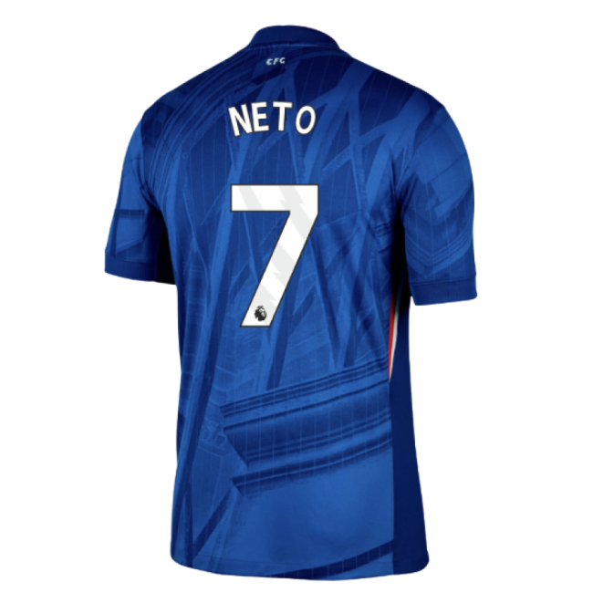 2025-2026 Chelsea Home Shirt (Neto 7)-Football Shirts Shop