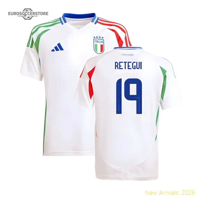 2024-2025 Italy Away Shirt (Kids) (RETEGUI 19)-Football Shirts Shop