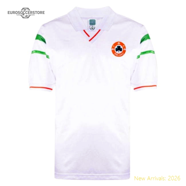 1988 Ireland European Championship Away shirt-Football Shirts Shop