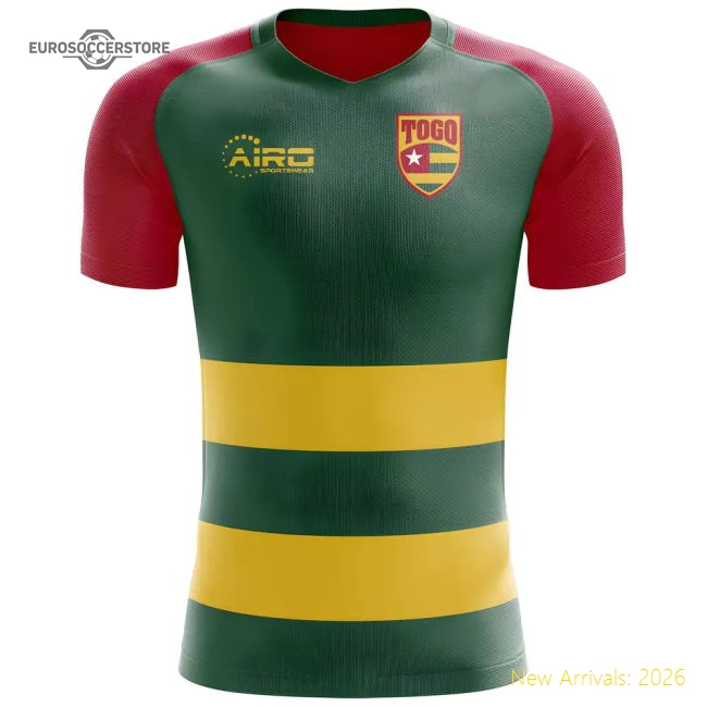 2025-2026 Togo Flag Concept Football Shirt-Football Shirts Shop