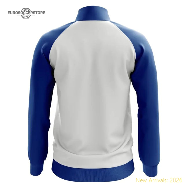 Leeds Concept Football Track Jacket (White)-Football Shirts Shop
