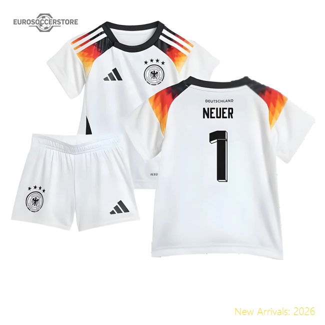 2024-2025 Germany Home Baby Kit (Neuer 1)-Football Shirts Shop