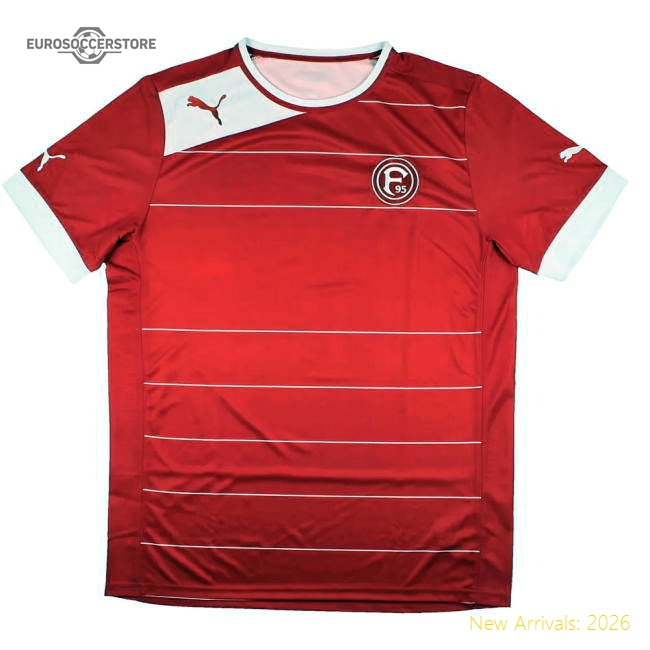 Fortuna Dusseldorf 2012-13 Home Shirt (Sponsorless) (XL) (Excellent)-Football Shirts Shop