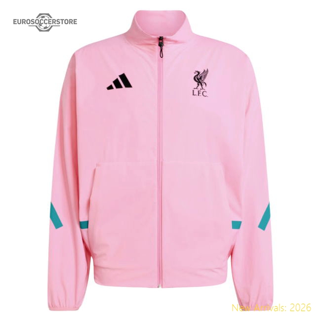 2026-2027 Liverpool Anthem Jacket (Pink)-Football Shirts Shop