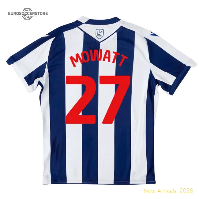 2025-2026 West Brom WBA Home Shirt - Kids (Mowatt 27)-Football Shirts Shop