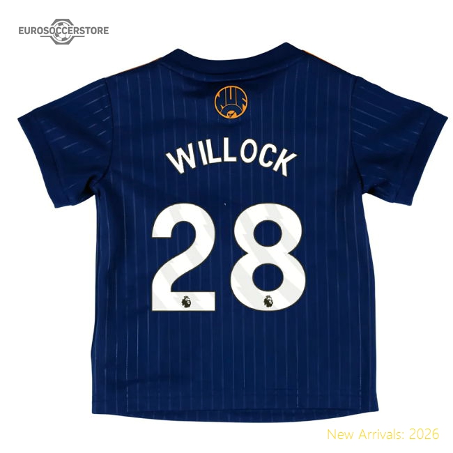 2025-2026 Newcastle Third Baby Kit (Willock 28)-Football Shirts Shop