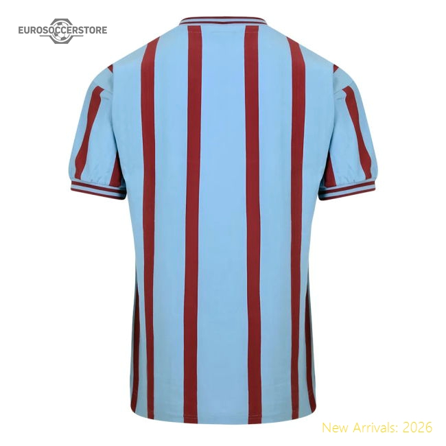 Score Draw Aston Villa 1957 FA Cup Final Retro Football Shirt-Football Shirts Shop