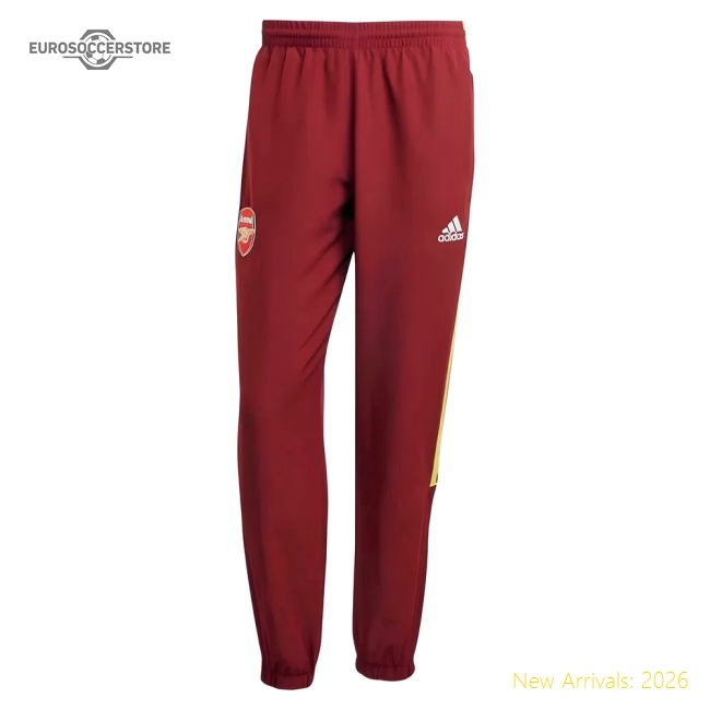 2025 Arsenal UBP Track Pants (Noble Maroon)-Football Shirts Shop