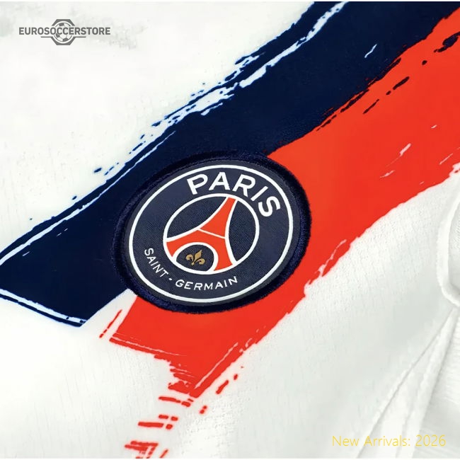 2025-2026 PSG Away Shirt (Sponsorless) - Kids-Football Shirts Shop