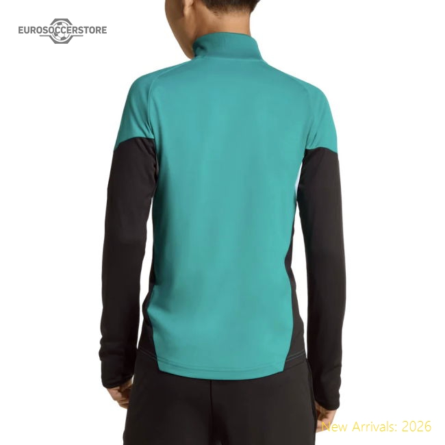 2025-2026 Liverpool EU Training Top (Sea Green) - Kids-Football Shirts Shop