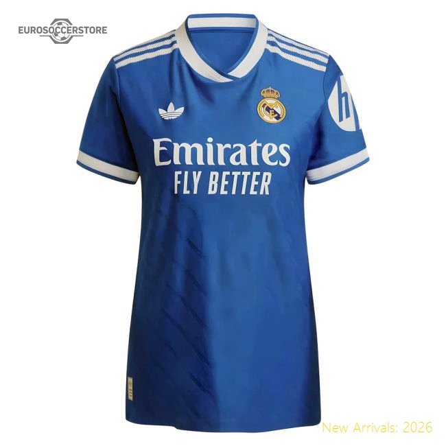 2025-2026 Real Madrid Authentic Third Shirt (Womens)-Football Shirts Shop