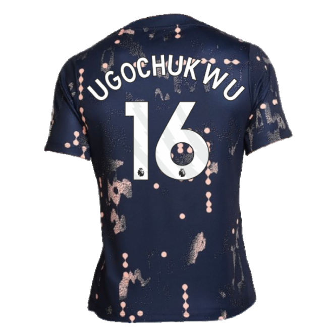2024-2025 Chelsea Academy Pro Pre-Match Shirt (Obsidian) (Ugochukwu 16)-Football Shirts Shop