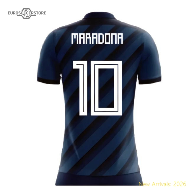 2025-2026 Argentina Concept Shirt (Maradona 10) - Kids-Football Shirts Shop