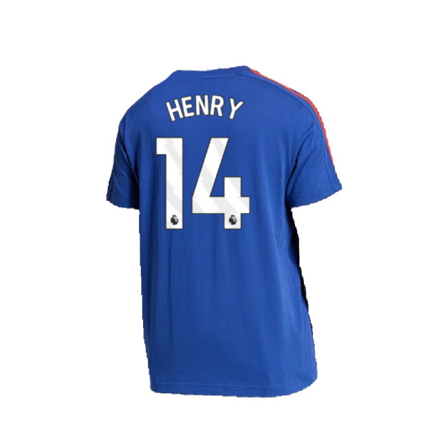 2024-2025 Arsenal DNA Tee (Victory Blue) (Henry 14)-Football Shirts Shop
