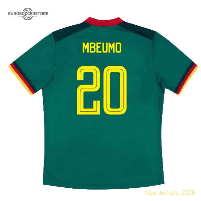 2022-2023 Cameroon Home Replica Shirt (MBEUMO 20)-Football Shirts Shop