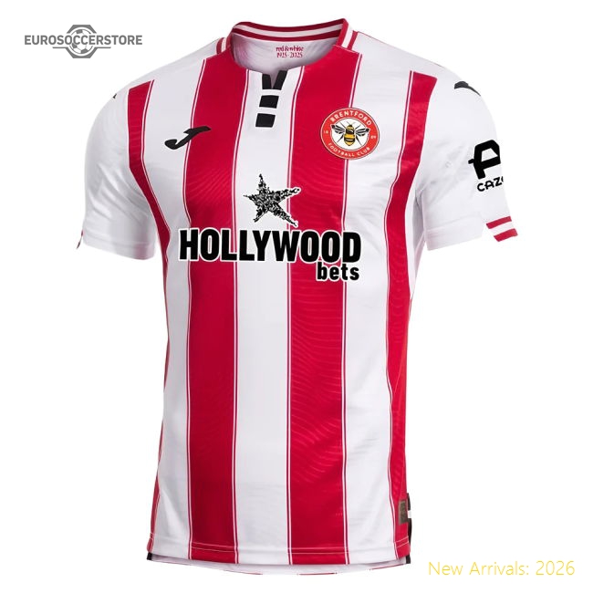 2025-2026 Brentford Home Shirt (Wissa 11)-Football Shirts Shop