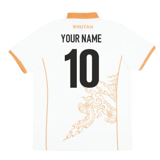 2019-2020 Bhutan Away Shirt (Your Name)-Football Shirts Shop