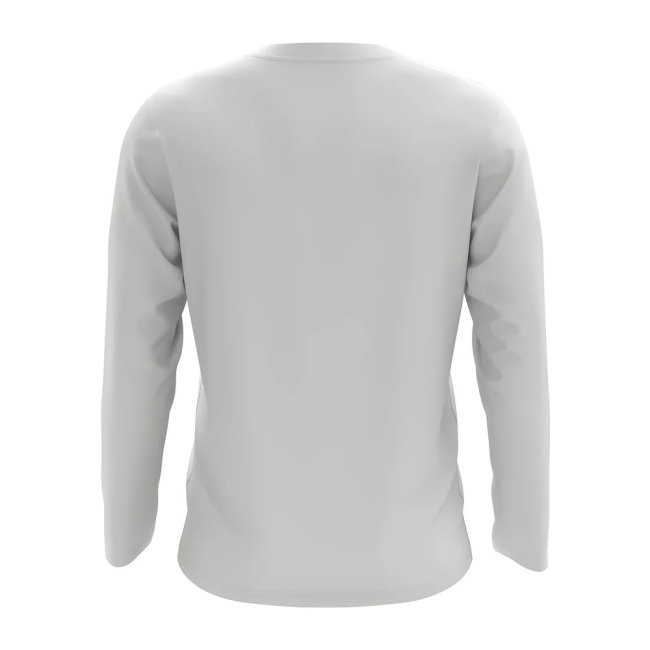 Cyprus Core Football Country Long Sleeve T-Shirt (White)-Football Shirts Shop