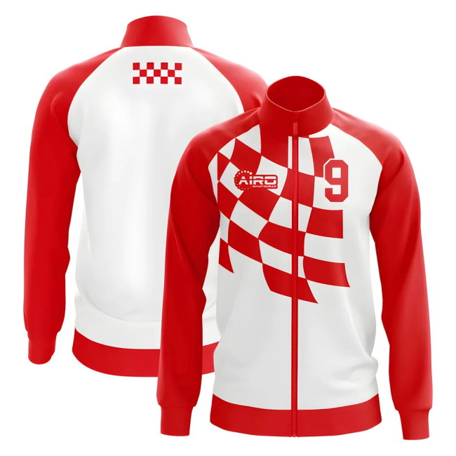 2020-2021 Croatia Davor Suker Concept Track Jacket-Football Shirts Shop
