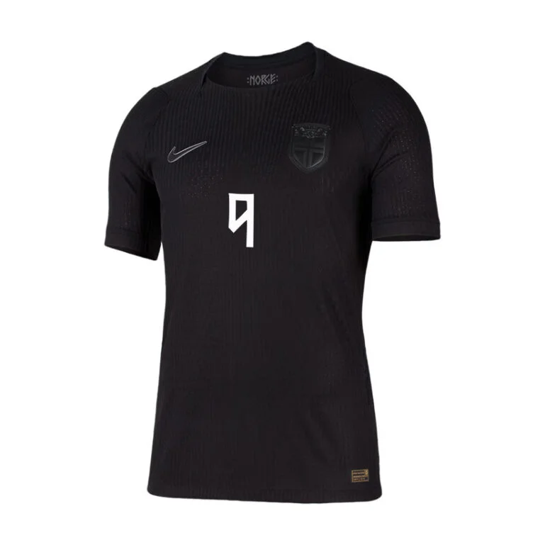 Erling Haaland Norway Away Jersey 2026 – Obsidian Black Supporter Football Shirt #9