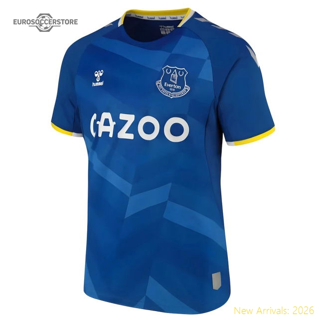 2021-2022 Everton Home Shirt (BAINES 3)-Football Shirts Shop