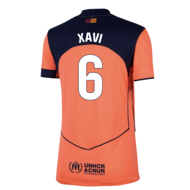 2025-2026 Barcelona Third Shirt (Womens) (Xavi 6)-Football Shirts Shop