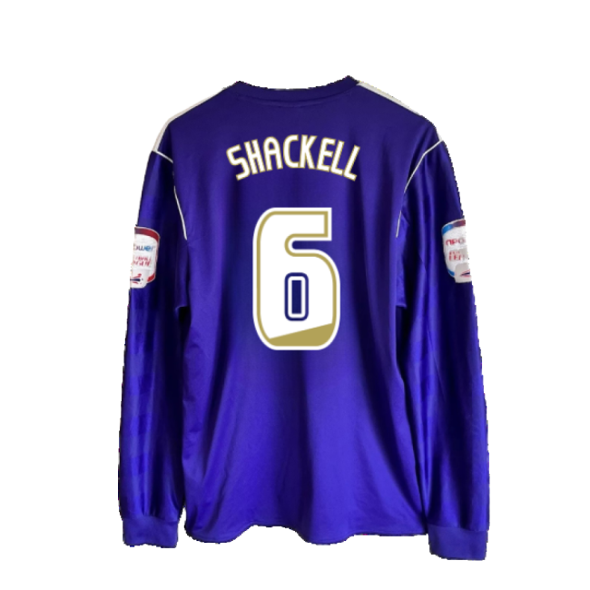 Derby County 2011-12 Away Long Sleeve Shirt (M) (Excellent) (Shackell 6)-Football Shirts Shop