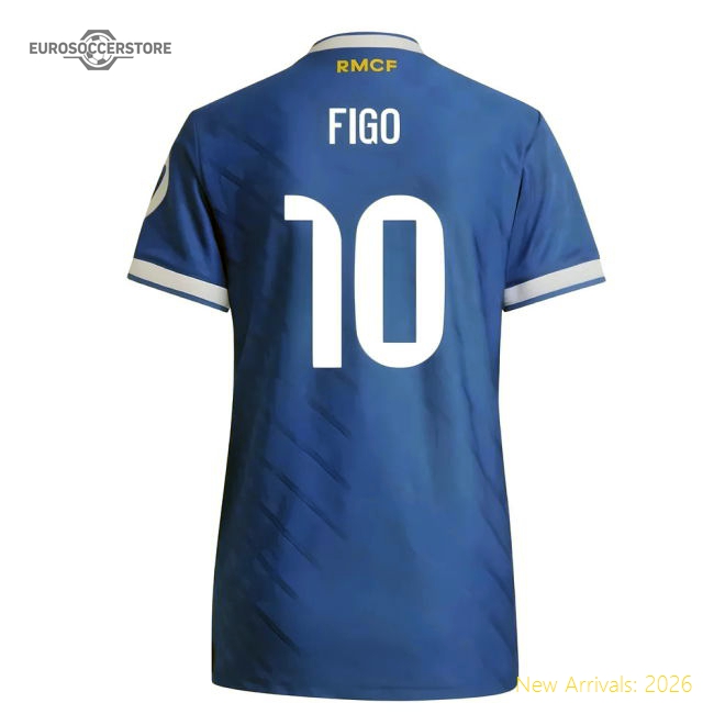 2025-2026 Real Madrid Authentic Third Shirt (Womens) (Figo 10)-Football Shirts Shop