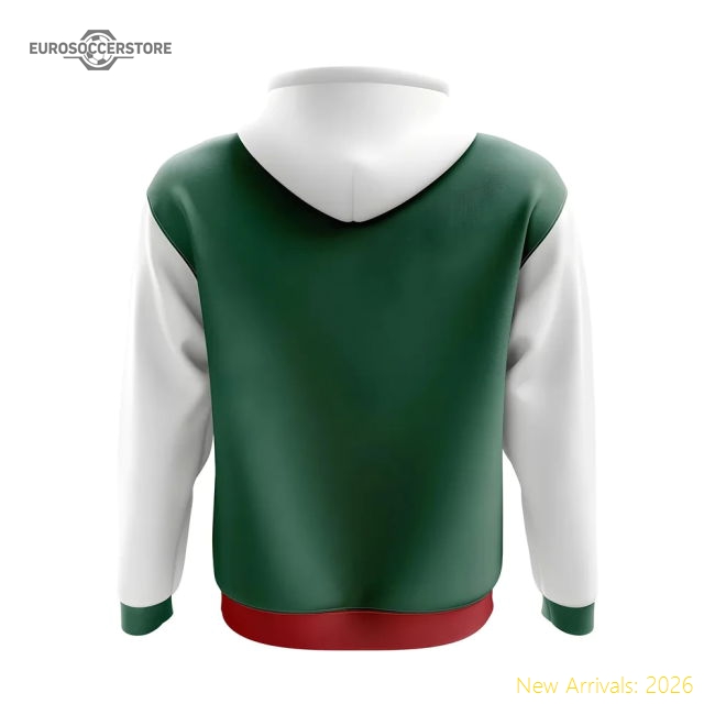 Turkmenistan Concept Country Football Hoody (Green)-Football Shirts Shop
