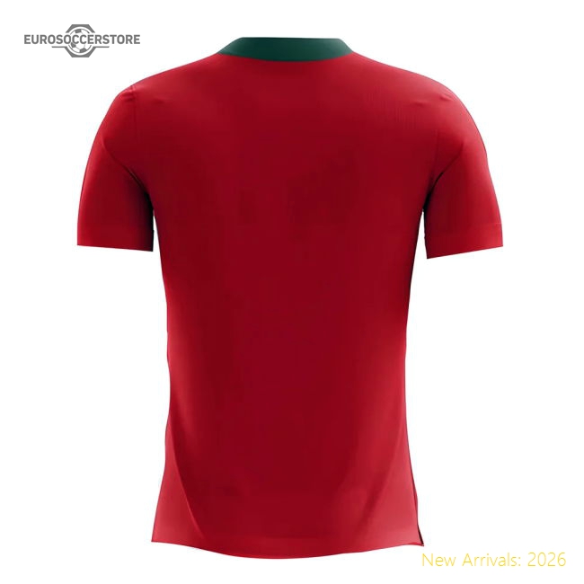 2025-2026 Portugal Airo Concept Home Shirt (Your Name) -Kids-Football Shirts Shop
