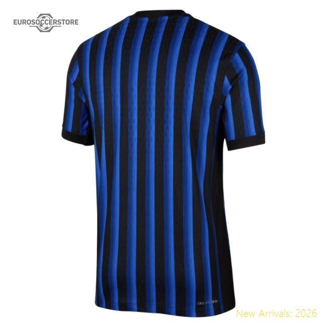 2025-2026 Inter Milan Home Authentic Dri-Fit ADV Shirt (Thuram 9)-Football Shirts Shop