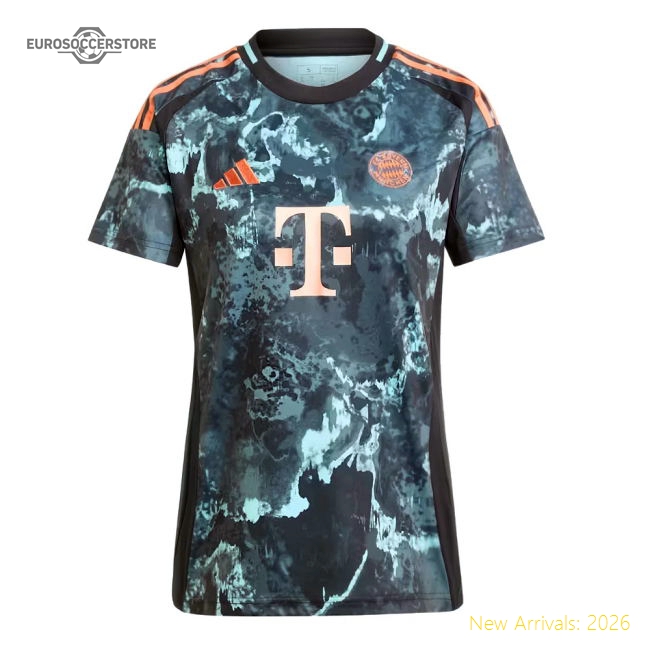 2024-2025 Bayern Munich Away Shirt (Womens)-Football Shirts Shop