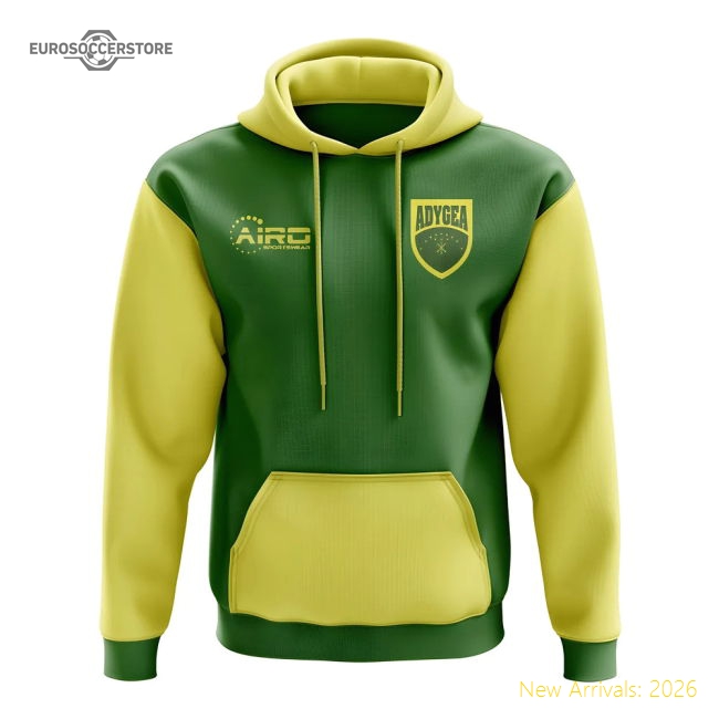 Adygea Concept Country Football Hoody (Green)-Football Shirts Shop