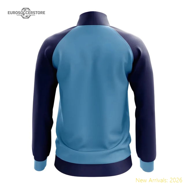 Fiji Concept Football Track Jacket (Sky)-Football Shirts Shop