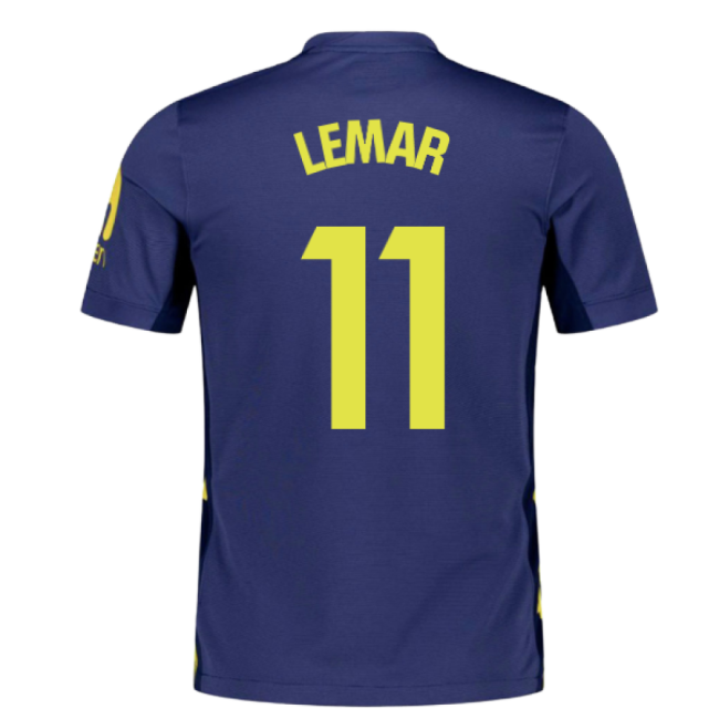 2025-2026 Atletico Madrid Away Shirt (Lemar 11)-Football Shirts Shop