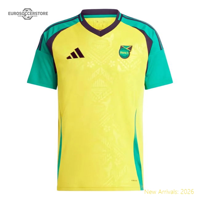 2024-2025 Jamaica Home Shirt (Your Name)-Football Shirts Shop
