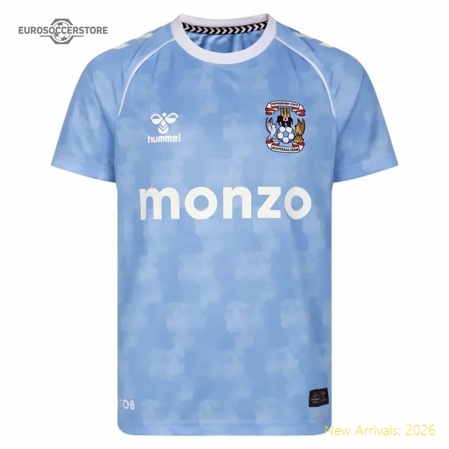 2025-2026 Coventry City Home Shirt - Kids-Football Shirts Shop