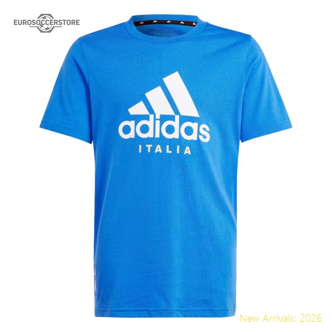2024-2025 Italy DNA Tee (Blue) - Kids-Football Shirts Shop